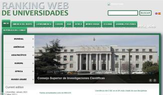 RÁNKING WEB de Universidades RÁNKING WEB de Universidades
