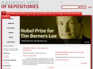 RÁNKING WEB de Repositorios RÁNKING WEB de Repositorios
