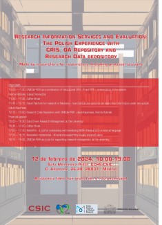 Research Information services and Evaluation: The Polish Experience with CRIS, OA Repository and Research Data repository Research Information services and Evaluation: The Polish Experience with CRIS, OA Repository and Research Data repository