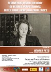 Cartel del seminario Seminario permanente 'Rastros y Rostros de la Violencia': "Recovering Visual Memory of Female Perpetrators After WWII: Risks and Challenges"