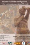 Cartel del seminario Seminario permanente Rastros y rostros de la violencia: "Encuentro Jóvenes Investigadores: Exhumaciones y procesos de Memoria"