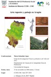 Cartel del seminario Seminarios del G.I. Prehistoria Social y Económica: "Arte rupestre y paisaje en Aragón"