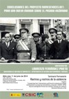 Cartel del seminario Seminario permanente 'Rastros y Rostros de la Violencia': "Conclusiones del proyecto nomesevoces.net: para una nueva mirada sobre el pasado incómodo"