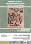 Cartel del seminario Seminario permanente 'Rastros y Rostros de la Violencia': "Memoria(s) y Exilio(s), una aproximación audiovisual: "Tío Fede, Luz entre Cenizas"