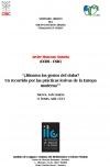 Cartel del seminario Seminario Abierto del Grupo de Estudios Árabes «Trabajos en curso»: "¿Mienten los gestos del dolor? Un recorrido por las prácticas lesivas de la Europa moderna"