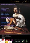 Cartel del seminario Seminario de Epistemología Histórica: "Workshop sobre cognición, matemáticas y arte"