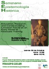 Seminario Epistemología Histórica: "Education, Research and Career-building: Linnaean Travel as an Early Model of Graduate Training"