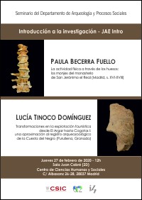 Cartel del Seminario Introducción a la investigación - JAE Intro
