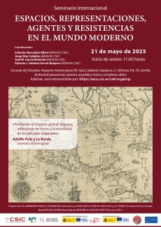 Seminario «Espacios, representaciones, agentes y resistencias en el mundo moderno» Seminario «Espacios, representaciones, agentes y resistencias en el mundo moderno»