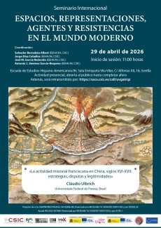 Seminario «Espacios, representaciones, agentes y resistencias en el mundo moderno»