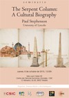 Cartel del seminario PIMIC Seminar: "The Serpent Column: A Cultural Biography"