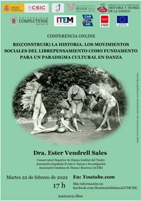 Conferencia: "Re(construir) la historia. Los movimientos sociales del librepensamiento como fundamento para un paradigma cultural en danza"