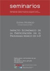 Cartel del seminario Seminarios SPRI: "Impacto Económico de la Participación en el Programa Marco de I+D"