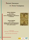 Cartel del seminario Seminario Internacional de Jóvenes Investigadores (SIJI)
