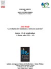 Cartel del seminario Seminario Abierto del Grupo de Estudios Árabes «Trabajos en curso»: "La evolución del Islamismo a través de sus textos"