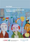 Cartel del seminario Seminario permanente «Justicia Intercultural»: "Encuentro Internacional On the Use of Narratives for Assessing Development Policy”