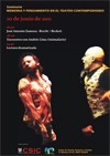 Cartel del seminario Seminario "Memoria y Pensamiento en el Teatro Contemporáneo"