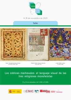 XXIII Semana de la Ciencia 2023: "Los códices medievales: el lenguaje visual de las tres religiones monoteístas" XXIII Semana de la Ciencia 2023: "Los códices medievales: el lenguaje visual de las tres religiones monoteístas"