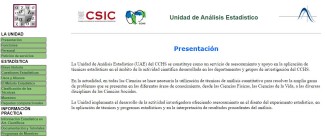 Unidad de Análisis Estadístico (UAE)