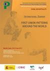 International Seminar on First Union Patterns around the World International Seminar on First Union Patterns around the World
