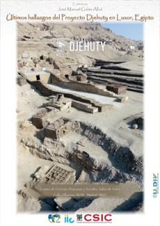 Cartel de la conferencia Conferencia: "Últimos hallazgos del Proyecto Djehuty en Luxor, Egipto"