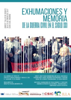 UNREST Taller de debate "Exhumaciones y memoria de la Guerra Civil en el siglo XXI" UNREST Taller de debate "Exhumaciones y memoria de la Guerra Civil en el siglo XXI"