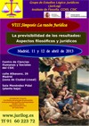 VIII Simposio «La razón jurídica» La previsibilidad de los resultados VIII Simposio «La razón jurídica» La previsibilidad de los resultados