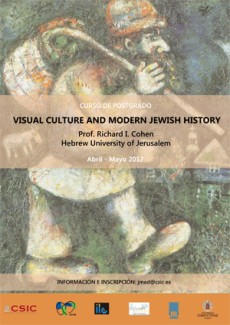 Cartel del curso Curso de Postgrado: "Visual Culture and Modern Jewish Society"