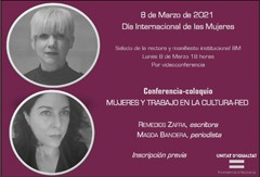 Coloquio "Mujeres y Trabajo en la Cultura-Red" Coloquio "Mujeres y Trabajo en la Cultura-Red"